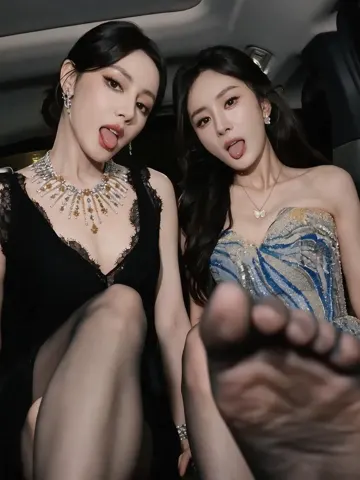 AI魔改 迪丽热巴 杨幂 幂老板教热巴如何正确运用丝足诱惑